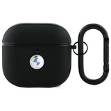 BMW AirPods 4 Cover Ægte Læder Sort