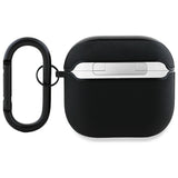 BMW AirPods 4 Cover Ægte Læder Sort