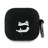 Karl Lagerfeld AirPods 4 Cover Choupette 3D Sort