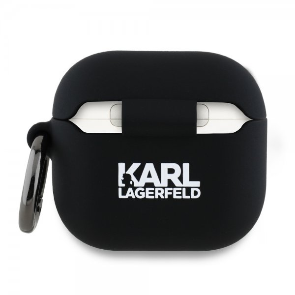 Karl Lagerfeld AirPods 4 Cover Choupette 3D Sort