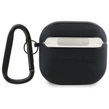 Mercedes Benz AirPods 4 Cover Ægte Læder Sort