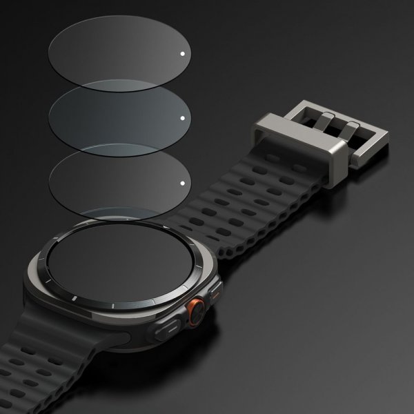 Ringke Samsung Galaxy Watch Ultra 47mm Cover og Skærmbeskyttelse Slim & Glass Transparent