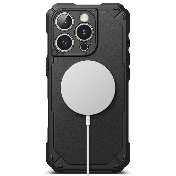 Ringke iPhone 16 Pro Max Cover Rugged Gear Magnetisk Sort