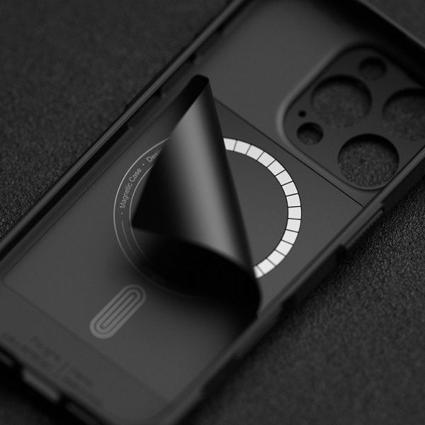 Ringke iPhone 16 Pro Max Cover Rugged Gear Magnetisk Sort