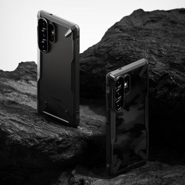 Ringke Samsung Galaxy S25 Ultra Cover Fusion X Camo Black