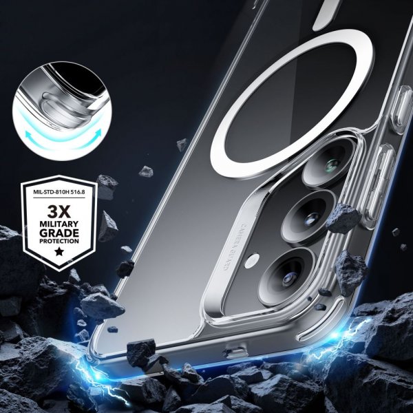 ESR Samsung Galaxy S25 Plus Cover Classic Hybrid HaloLock Transparent