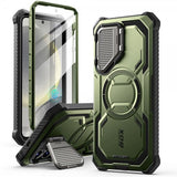 Supcase Samsung Galaxy S25 Cover ArmorBox MagSafe Grøn