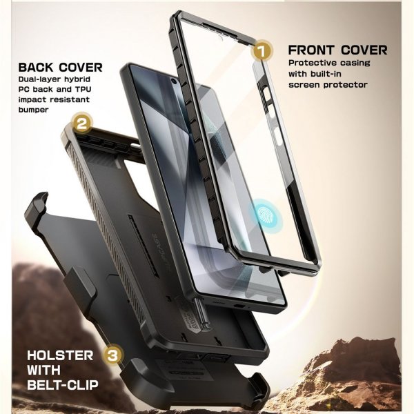 Supcase Samsung Galaxy S25 Ultra Cover UB Pro Sort