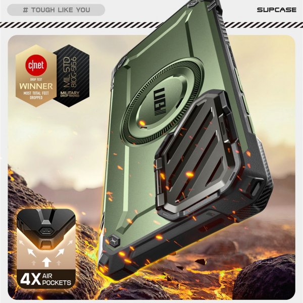 Supcase Samsung Galaxy S25 Ultra Cover UB Mag XT Grøn