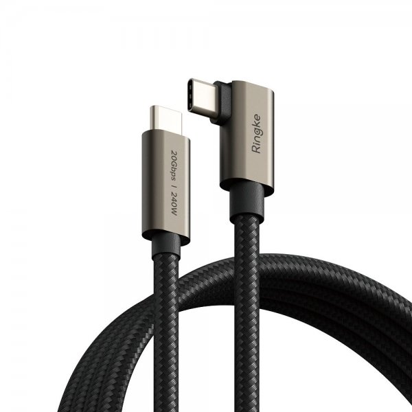 Ringke USB-C Kabel 90 Grader Vinklet USB 3.2 Gen 2 2m