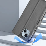 Dux Ducis iPhone 15 Cover 2-i-1 Lawa Series MagSafe Grå