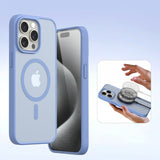 Dux Ducis iPhone 15 Cover 2-i-1 Lawa Series MagSafe Blå