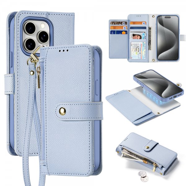 Dux Ducis iPhone 15 Pro Cover 2-i-1 Lawa Series MagSafe Blå