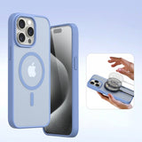 Dux Ducis iPhone 15 Pro Cover 2-i-1 Lawa Series MagSafe Blå