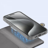 Dux Ducis iPhone 15 Pro Max Cover 2-i-1 Lawa Series MagSafe Grå