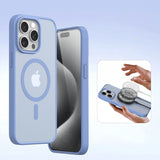 Dux Ducis iPhone 15 Pro Max Cover 2-i-1 Lawa Series MagSafe Blå