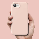 Ringke iPhone 16e/iPhone 17e Cover Silikone Magnetic Pink Sand