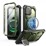 Supcase iPhone 16e/iPhone 17e Cover ArmorBox MagSafe Grøn