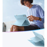 ESR iPad Air 13 (M2/M3/M4) Cover Flip Hybrid Blå