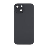 iPhone 15 Bagside Glas med Magnet og Kameralinse - Sort
