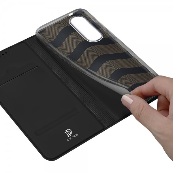 Dux Ducis Samsung Galaxy S25 Edge Etui Skin Pro Series Sort