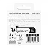 Xiaomi Original Oplader med USB-C kabel 120W HyperCharge Combo 6A