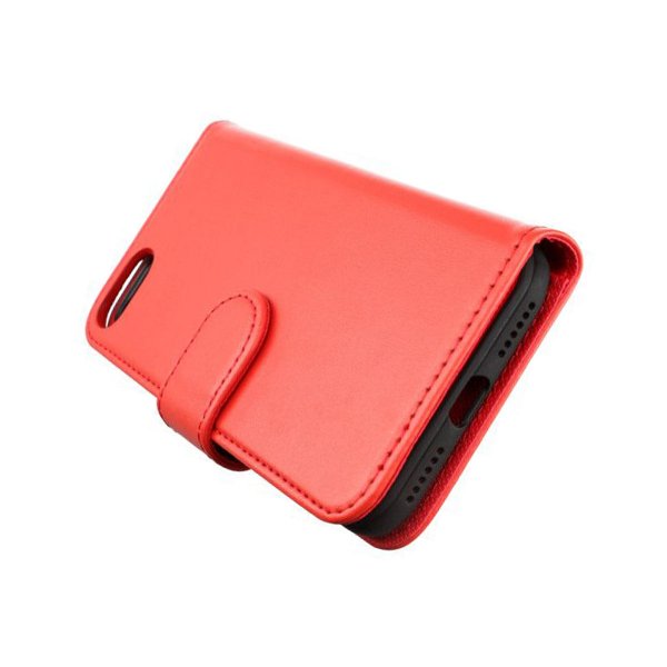 Rvelon iPhone 7/8/SE Cover Magnetisk Aftageligt Cover Rød