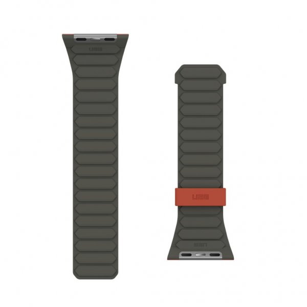 Urban Armor Gear (UAG) Apple Watch 44/45/46mm/Apple Watch Ultra Armbånd Pathfinder Olive/Rust