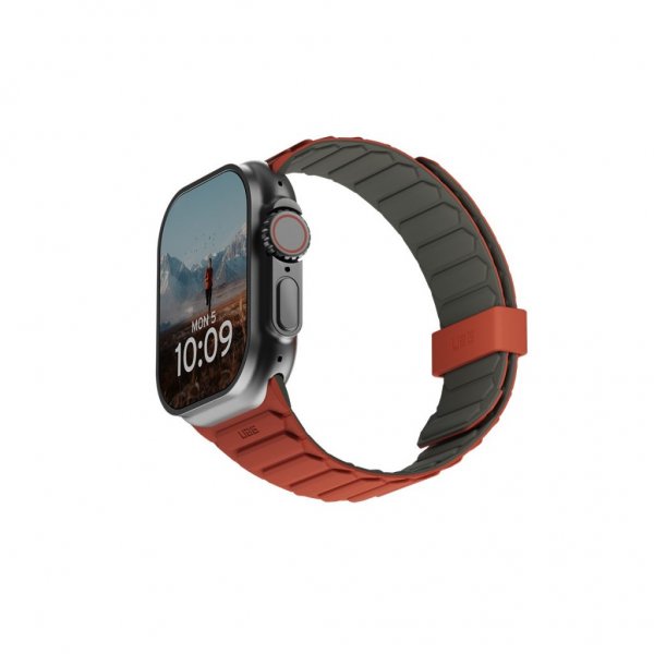 Urban Armor Gear (UAG) Apple Watch 44/45/46mm/Apple Watch Ultra Armbånd Pathfinder Olive/Rust