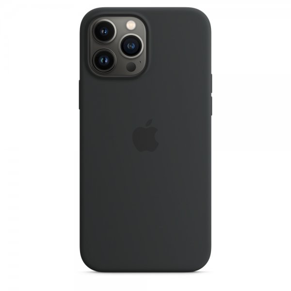 Apple Original iPhone 13 Pro Max Cover Silikonecover MagSafe Midnight