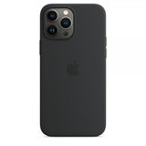 Apple Original iPhone 13 Pro Max Cover Silikonecover MagSafe Midnight