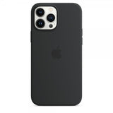 Apple Original iPhone 13 Pro Max Cover Silikonecover MagSafe Midnight