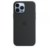 Apple Original iPhone 13 Pro Max Cover Silikonecover MagSafe Midnight