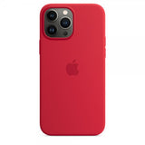 Apple Original iPhone 13 Pro Max Cover Silicone Case med MagSafe RED