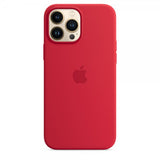 Apple Original iPhone 13 Pro Max Cover Silicone Case med MagSafe RED