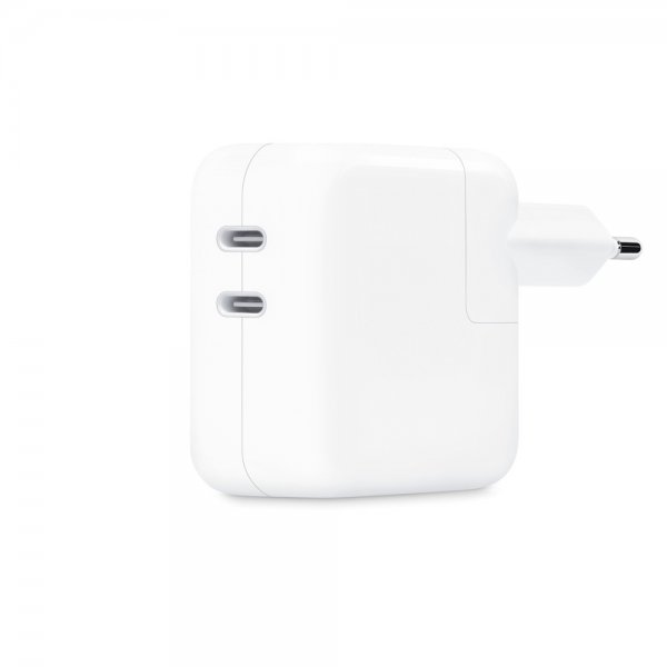 Apple Originaloplader 35W USB-C strømadapter med to porte