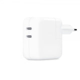 Apple Originaloplader 35W USB-C strømadapter med to porte