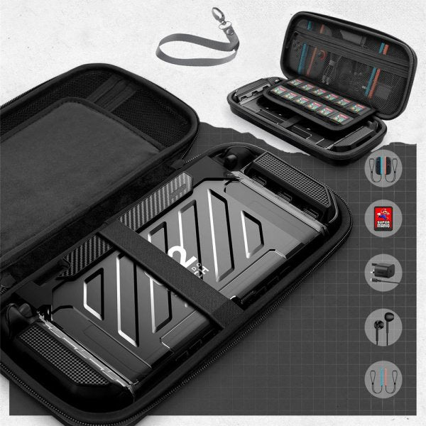 Supcase Nintendo Switch 2 Etui Carrying Plus Sort
