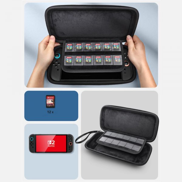 Supcase Nintendo Switch 2 Etui Carrying Mini Sort