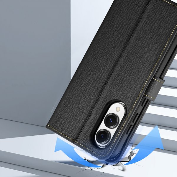 Dux Ducis Samsung Galaxy S25 Edge Etui 2-i-1 Lawa Series MagSafe Sort