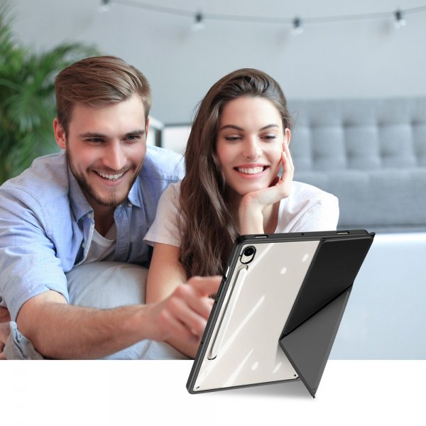 Dux Ducis Samsung Galaxy Tab S9/S9 FE/S10 FE/S10 Lite Fodral Magi Series Sort
