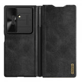Nillkin Samsung Galaxy Z Fold 7 Cover Qin Pro Læder Sort