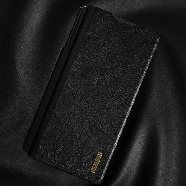 Nillkin Samsung Galaxy Z Fold 7 Cover Qin Pro Læder Sort