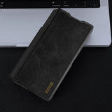 Nillkin Samsung Galaxy Z Fold 7 Cover Qin Pro Læder Sort