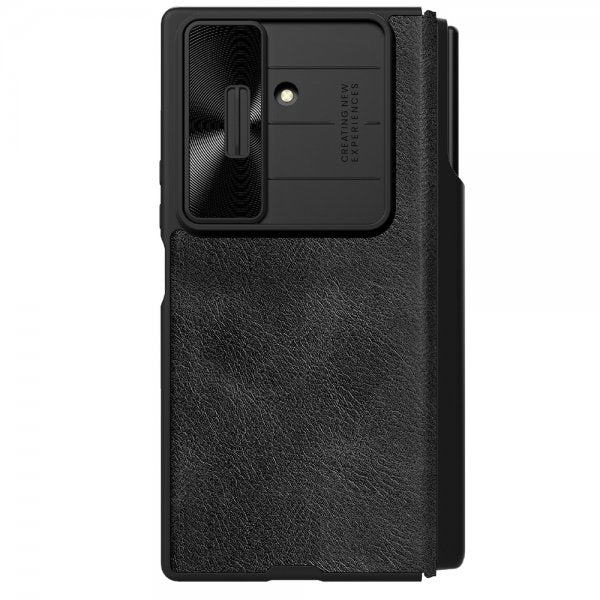 Nillkin Samsung Galaxy Z Fold 7 Cover Qin Pro Læder Sort