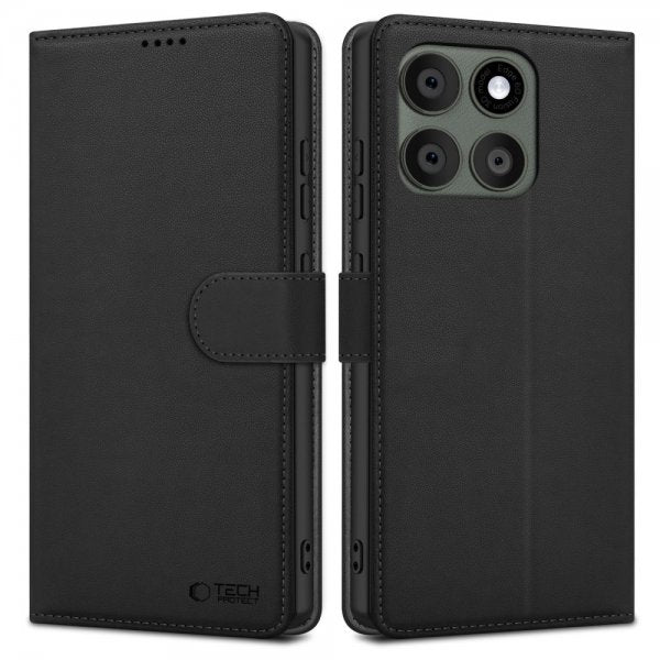 Tech-Protect Motorola Edge 60 Pro Etui Pung Sort