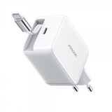 Joyroom 67W Vægoplader med indbygget USB-C kabel & USB-C udtag Hvid