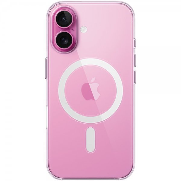 Apple Original iPhone 16 Cover Klar Case MagSafe Transparent