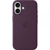 Apple Original iPhone 16 Cover Silikoneetui MagSafe Plum