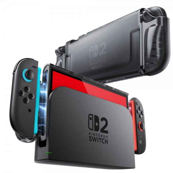 Supcase Nintendo Switch 2 Cover Crystal Transparent Sort